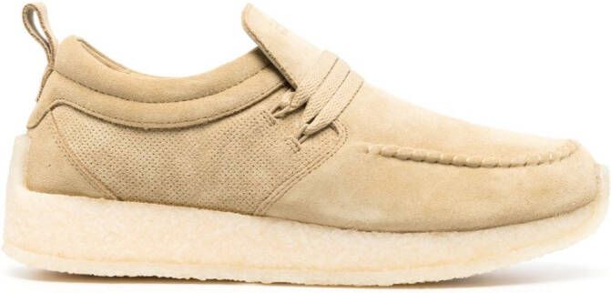 Clarks Suède loafers Beige