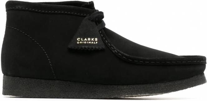 Clarks Originals Wallabee enkellaarzen Zwart
