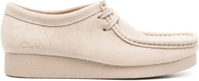 Clarks Wallabee EVOSh suède loafers Beige