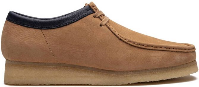 Clarks Wallabee veterschoenen Bruin