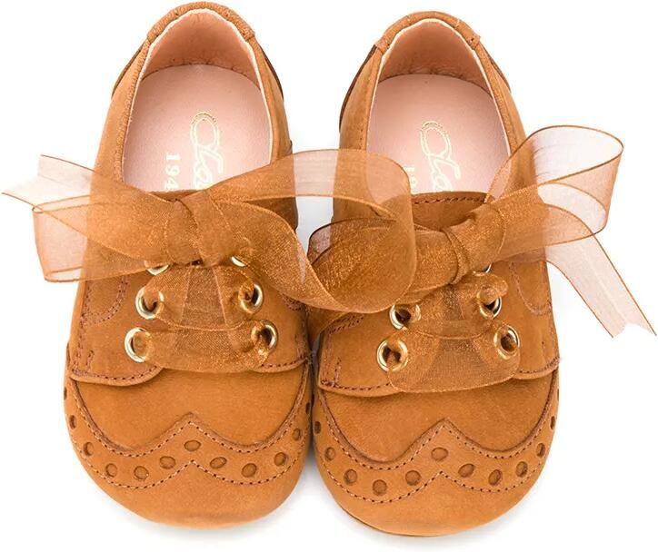 CLARYS Babyschoenen met veters Bruin - Foto 3