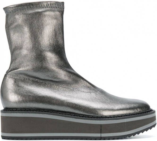 Clergerie Berta enkellaarzen Metallic