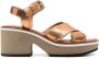 Clergerie Charline 75 sandalen Bruin - Thumbnail 1