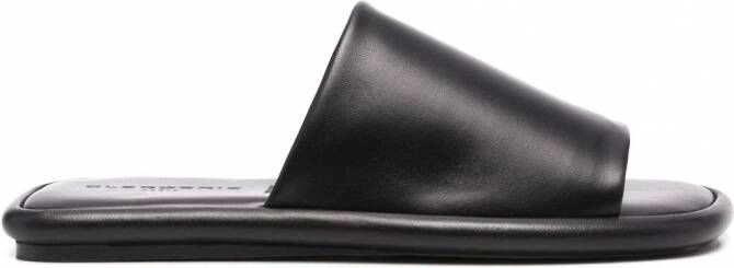 Clergerie Ezy slippers met open neus Zwart