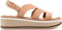 Clergerie Fresia 55mm leather sandals Bruin - Thumbnail 1