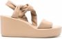 Clergerie Sandalen met geknoopt detail Beige - Thumbnail 1