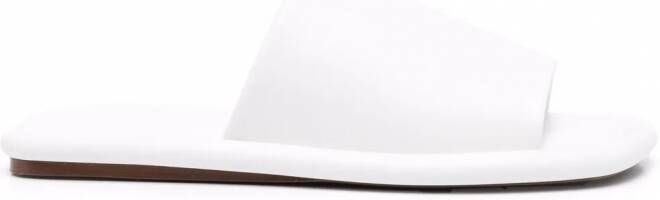 Clergerie Sandalen met vierkante neus Wit