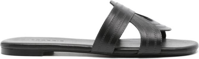 Clergerie Sandalen van leer Zwart