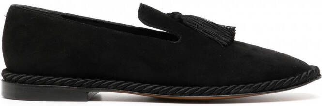 Clergerie Loafers met kwastje Zwart