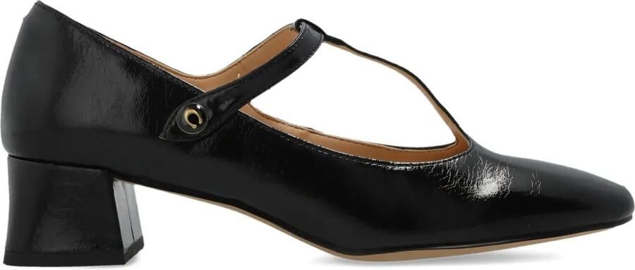Coach Angelina Mary Jane pumps met T-bandje Zwart - Foto 1