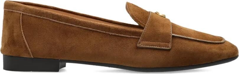 Coach Bewerkte C loafers Bruin