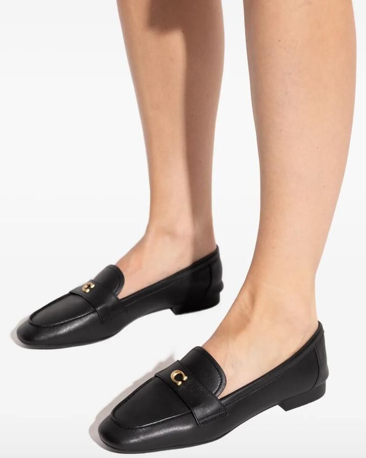 Coach Bewerkte C loafers Zwart - Foto 2