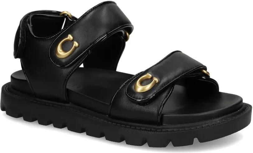 Coach Brynn sandalen met logodetail Zwart - Foto 3