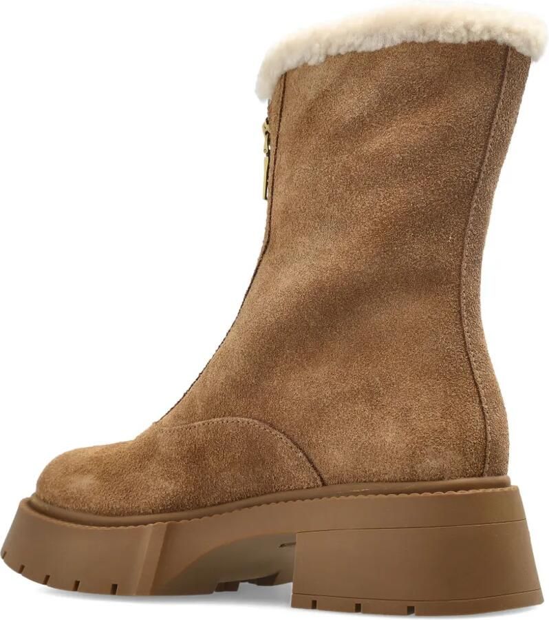 Coach CCH85 lammy sneakers met rits Bruin - Foto 2