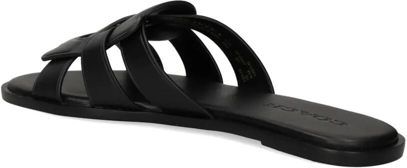 Coach Geweven leren sandalen Zwart - Foto 3