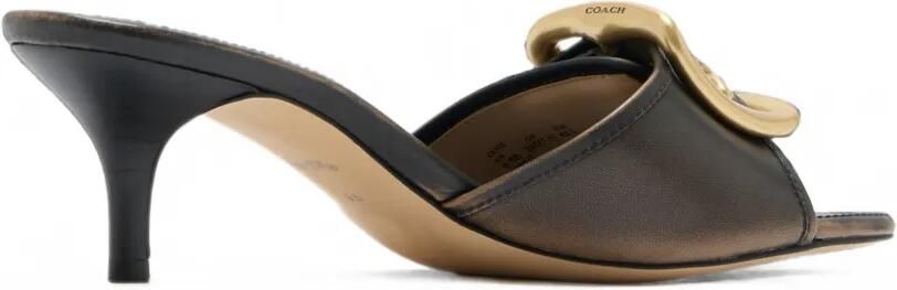 Coach Leren sandalen met gesp Zwart - Foto 3