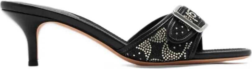 Coach Margot sandal with crystal Signature Zwart