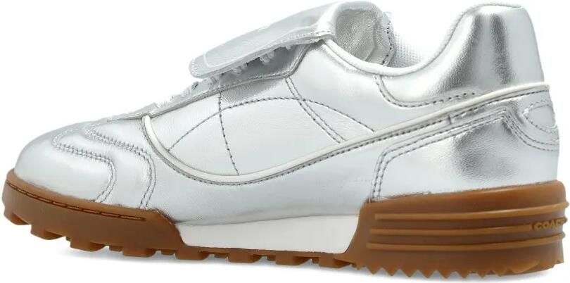 Coach Match sneakers met logopatch Zilver - Foto 3