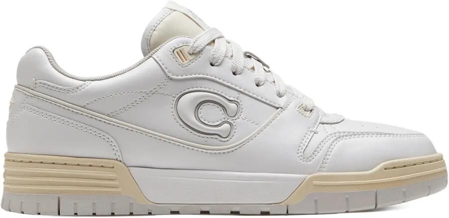 Coach Sneakers met logopatch Wit