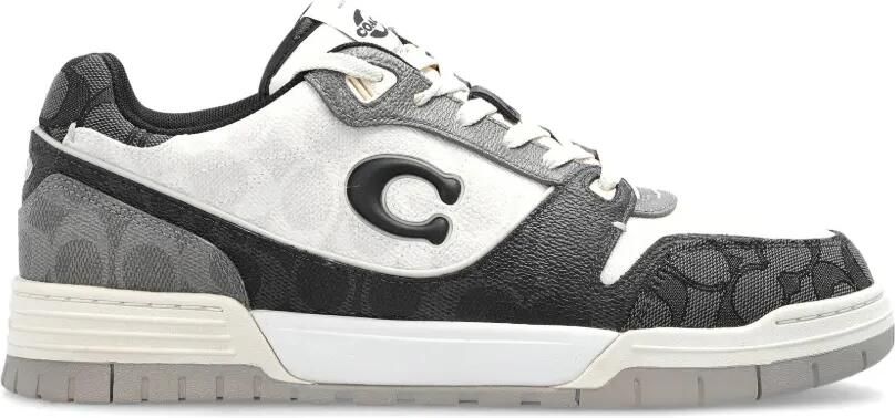 Coach Soho sneakers met logoplakkaat Beige