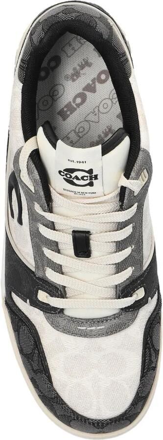 Coach Soho sneakers met logoplakkaat Beige - Foto 5