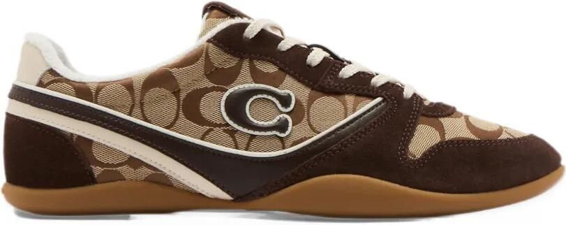 Coach Track sneaker in Signature jacquard Bruin