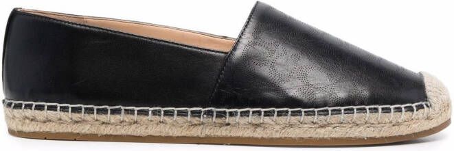 Coach Leren espadrilles Zwart