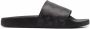 Coach Signature gecoate canvas slippers Zwart - Thumbnail 1