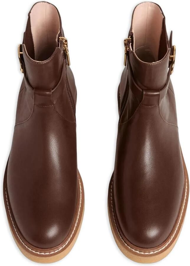 Coccinelle C-Saddle laarzen met gespbandje Bruin - Foto 4