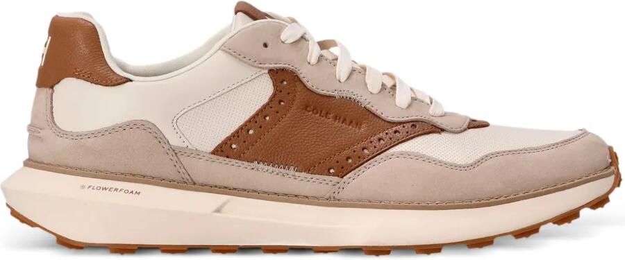 Cole Haan Sneakers met leren vlakken Beige