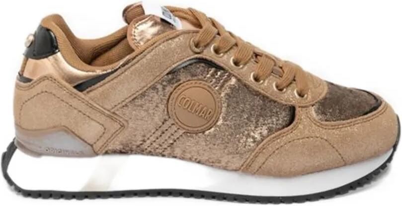 Colmar logo-patch low-top sneakers Bruin