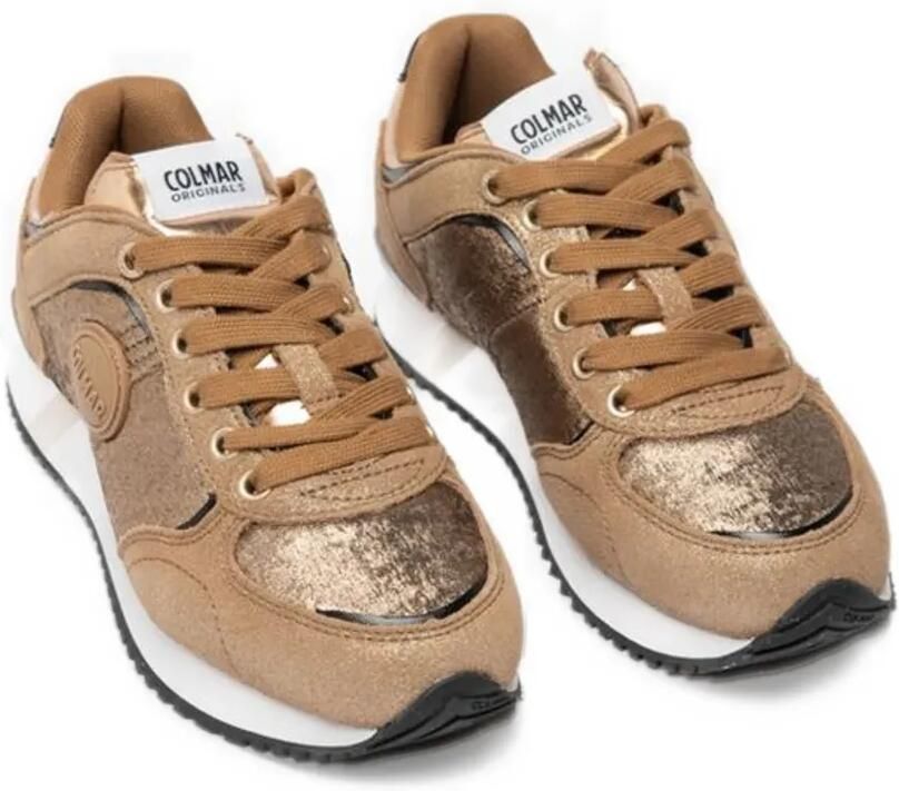 Colmar logo-patch low-top sneakers Bruin - Foto 2