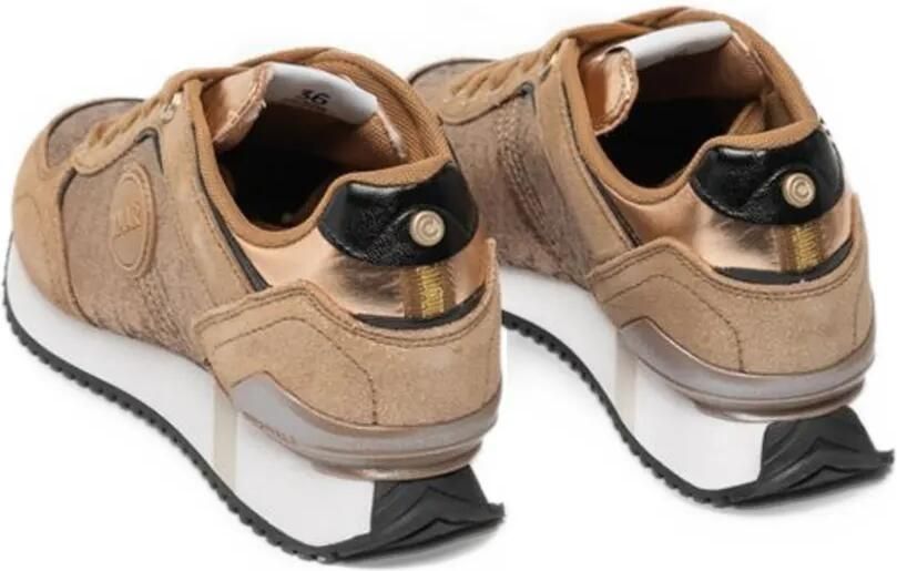 Colmar logo-patch low-top sneakers Bruin - Foto 3
