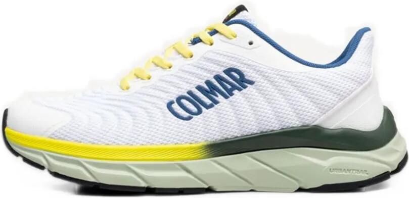 Colmar logo-print panelled sneakers Wit
