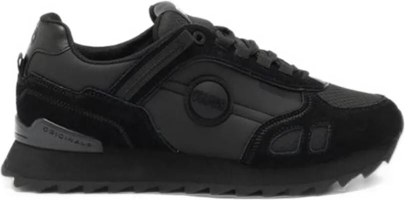 Colmar Travis Sport leather sneakers Zwart