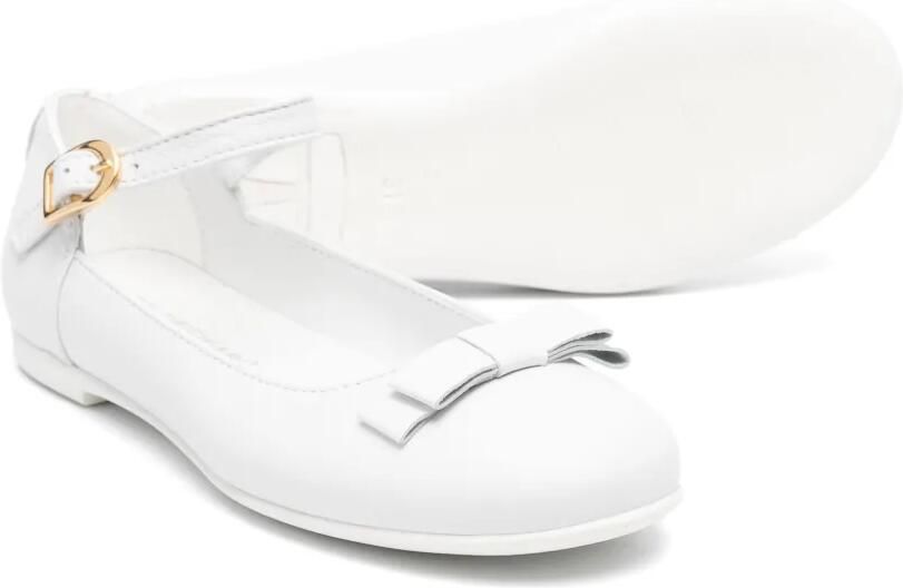 Colorichiari Ballerina's met strikdetail Wit - Foto 3