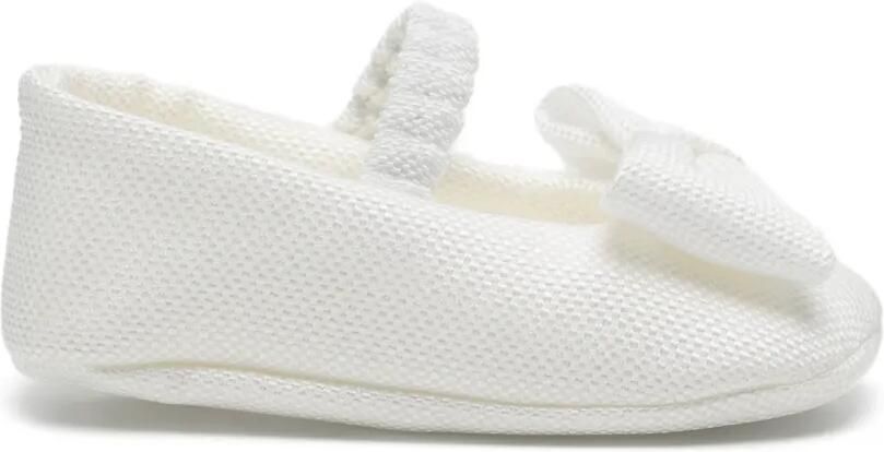 Colorichiari Ballerina's met strikdetail Wit