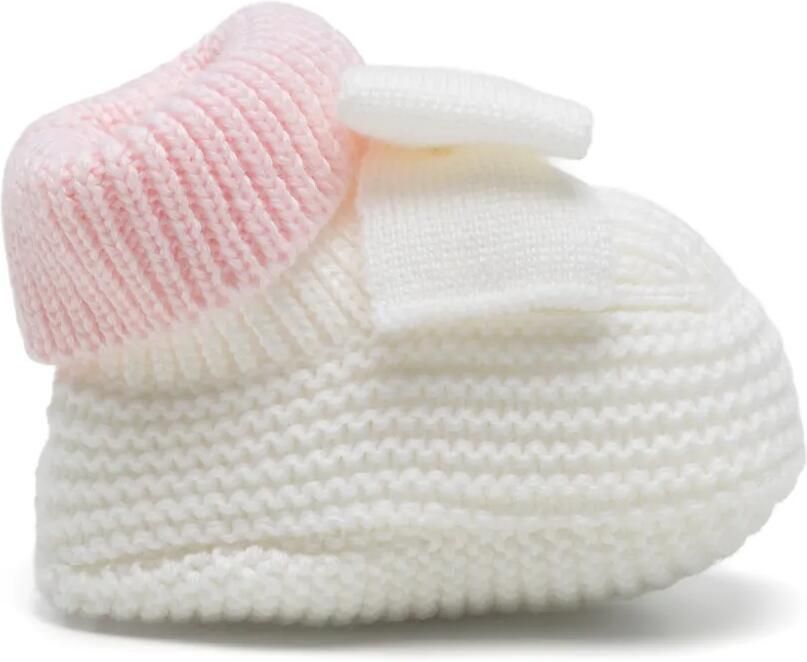 Colorichiari Gebreide schoenen met strikdetail Wit