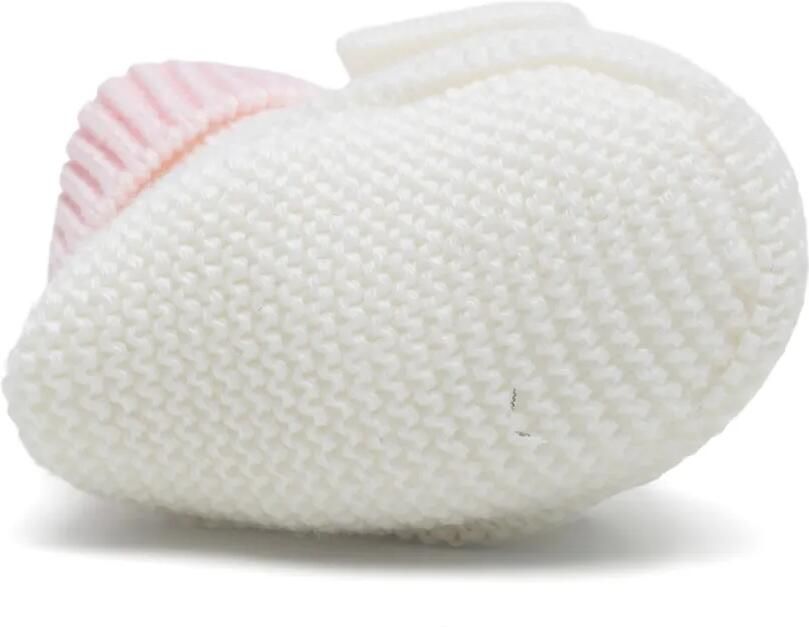 Colorichiari Gebreide schoenen met strikdetail Wit - Foto 4