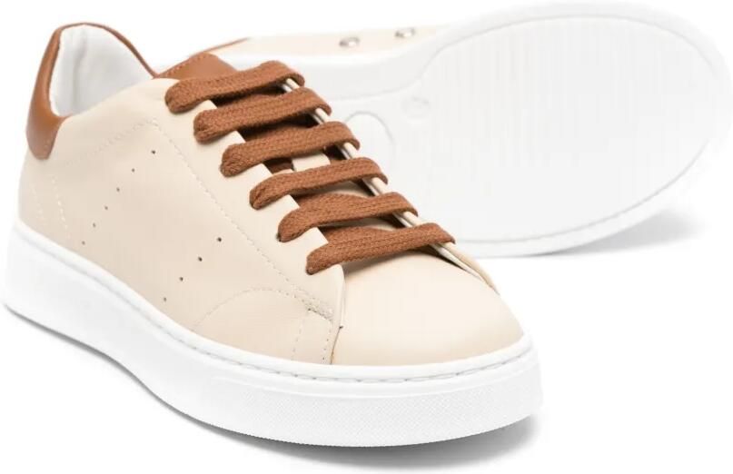 Colorichiari Leren sneakers Beige - Foto 2