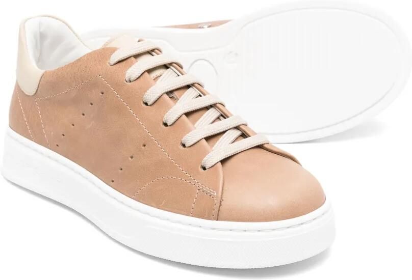 Colorichiari Leren sneakers Bruin - Foto 3
