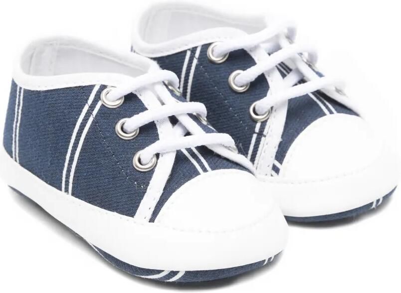 Colorichiari Sneakers met gestreept detail Blauw