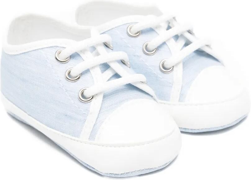 Colorichiari Sneakers met gestreept detail Wit