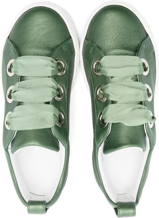 Colorichiari Sneakers met strikdetail Groen - Foto 2