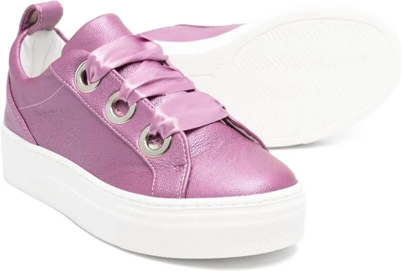 Colorichiari Sneakers met strikdetail Roze