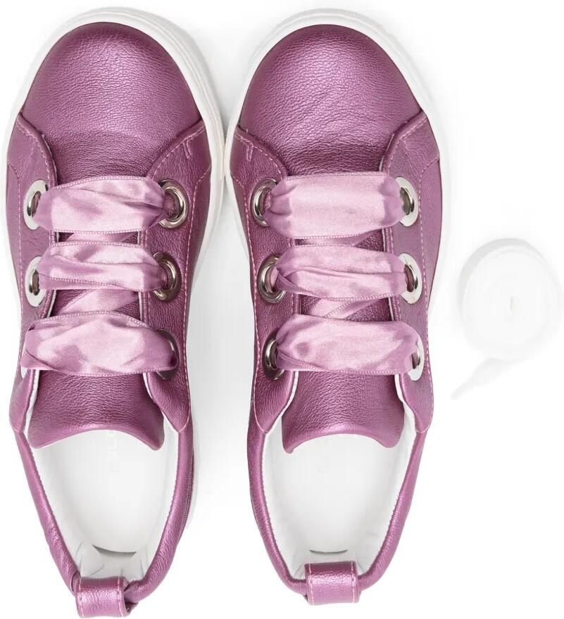 Colorichiari Sneakers met strikdetail Roze - Foto 2
