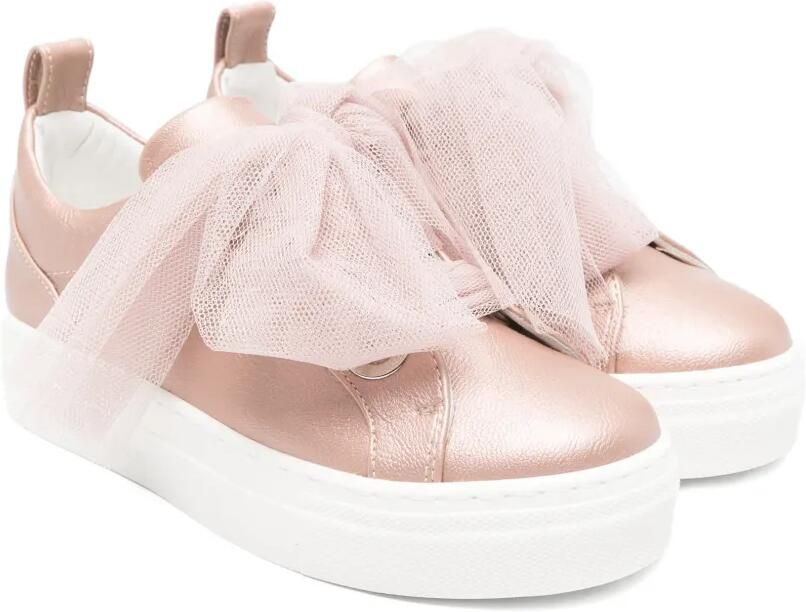 Colorichiari Sneakers met strikdetail Roze