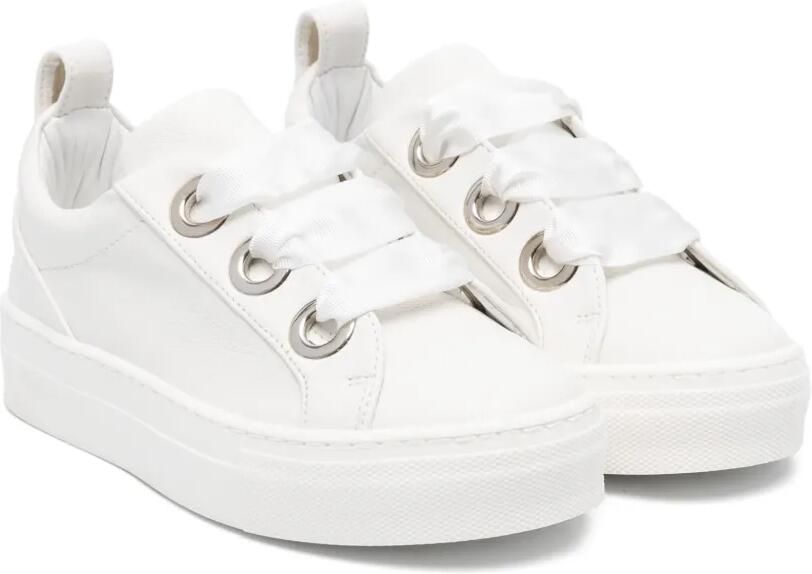 Colorichiari Sneakers met strikdetail Wit