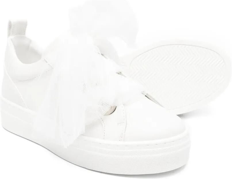 Colorichiari Sneakers met strikdetail Wit - Foto 3