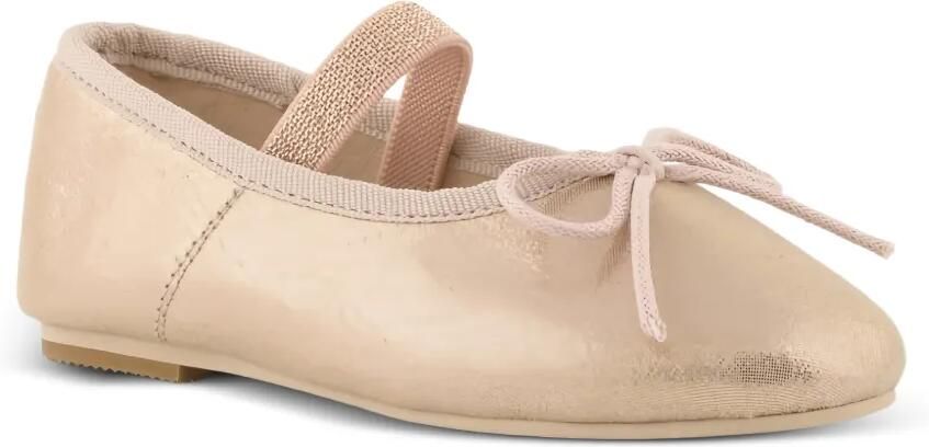 Colors Of California Ballerina's met glitter en strikdetail Roze